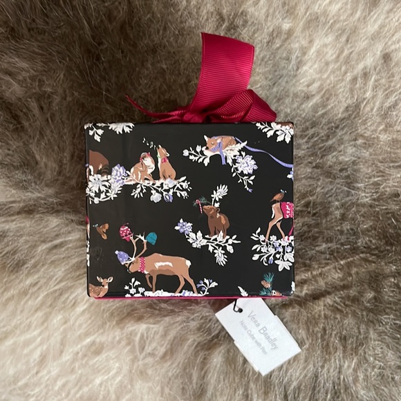 NWT Vera Bradley Note Cube with Pen - Merry Mischief - Picture 4 of 10